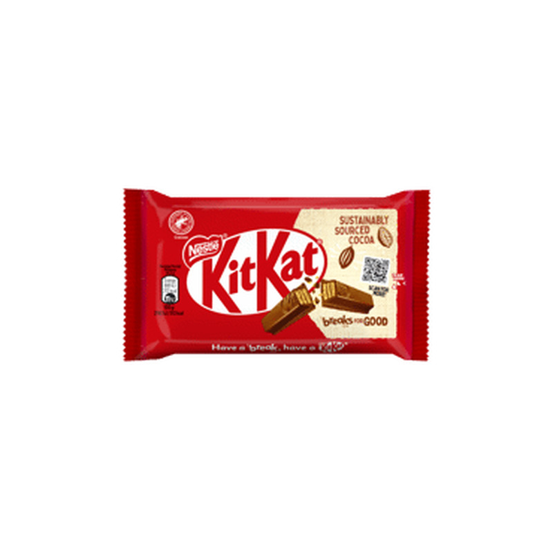 Vahvlipulgad šokol. KitKat NESTLE, 41.5g