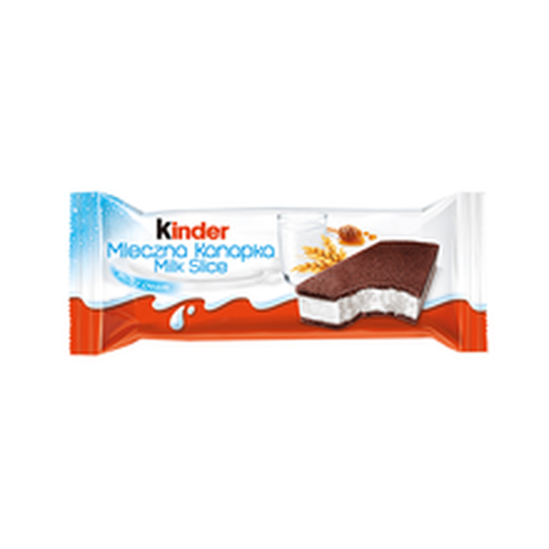 Biskviitkook Kinder Milk Slice, KINDER, 28 g