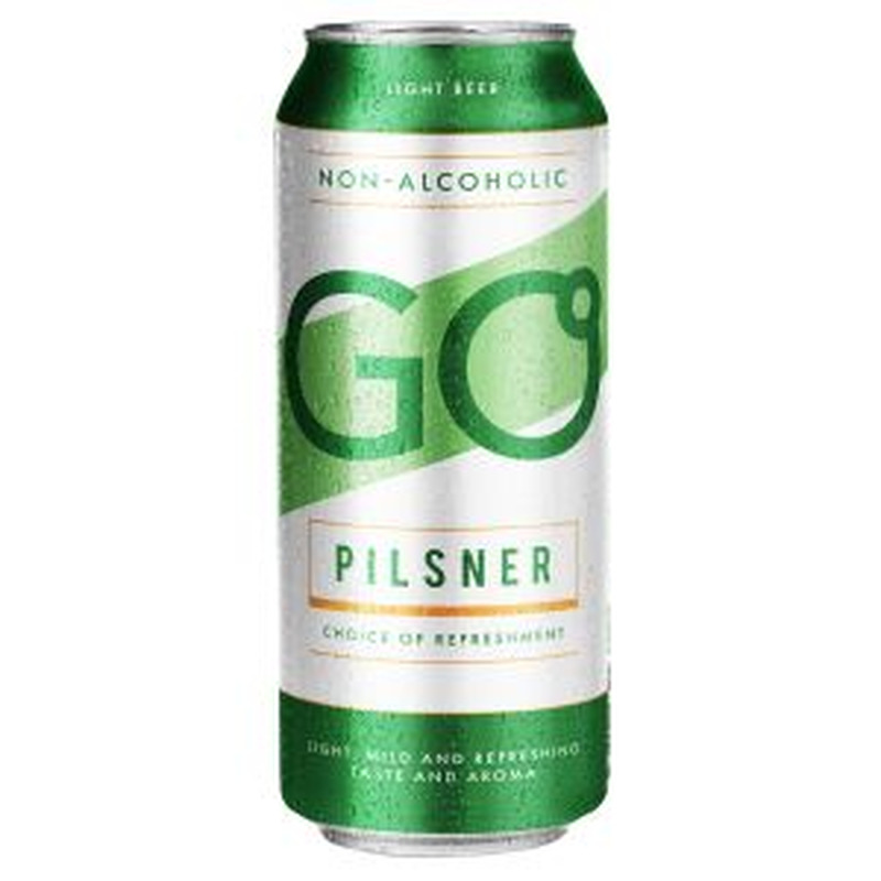 Alkoholivaba Pilsner, SAKU GO, 500 ml