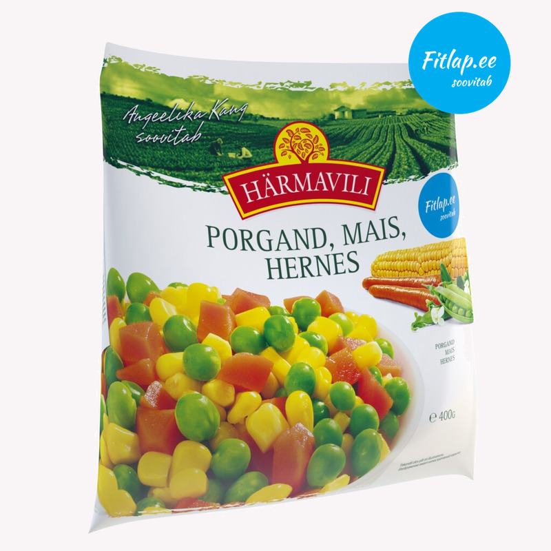 Hernes, mais, porgand, HÄRMAVILI, 400 g