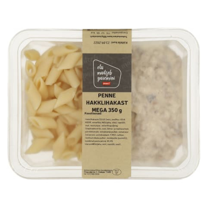 Penne hakklihakastmega 350g