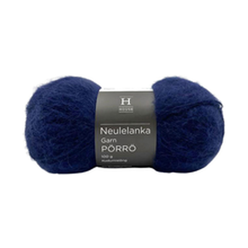 Lõng Pörrö vill-mohäär-akrüül 100g 710239 Navy