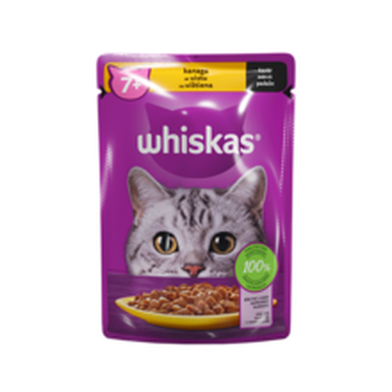 Whiskas 7+ kana 85g märgtoit