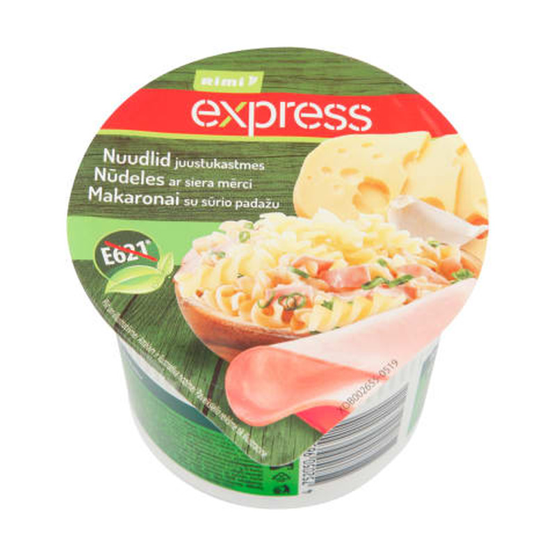 Nuudlid Rimi Express juustukastmes 60g