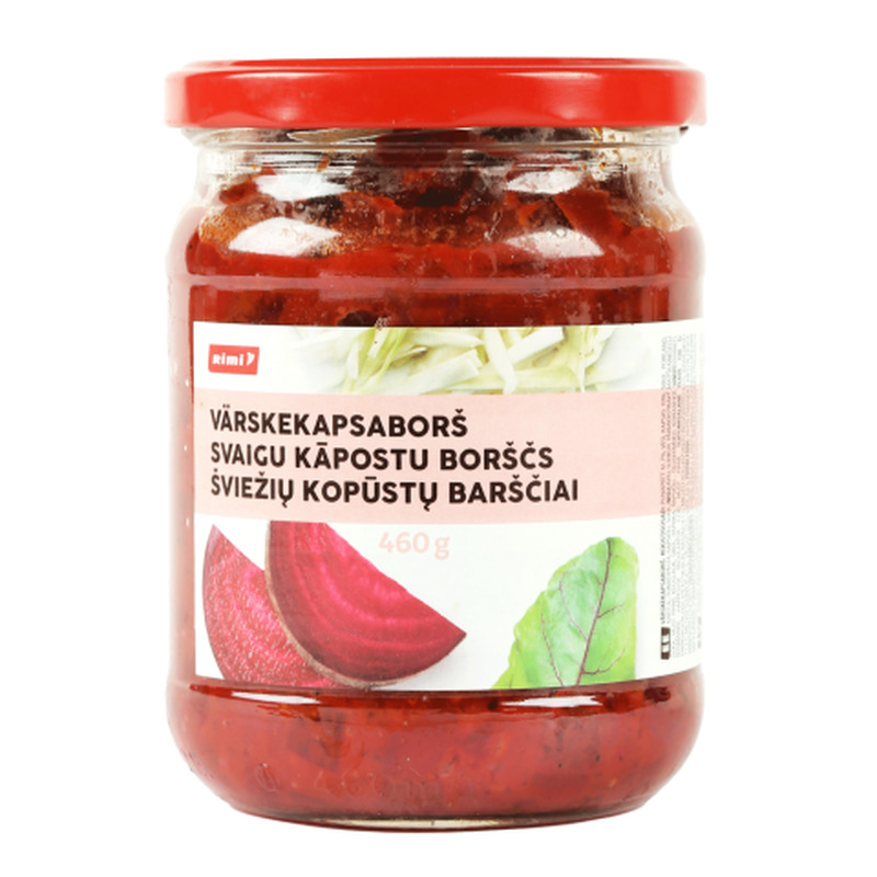 Värskekapsaborš Rimi 460g