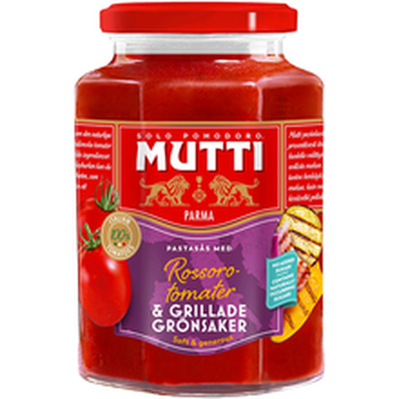 Mutti pastakaste rossoro tomatite ja grillköögiviljaga 400 g