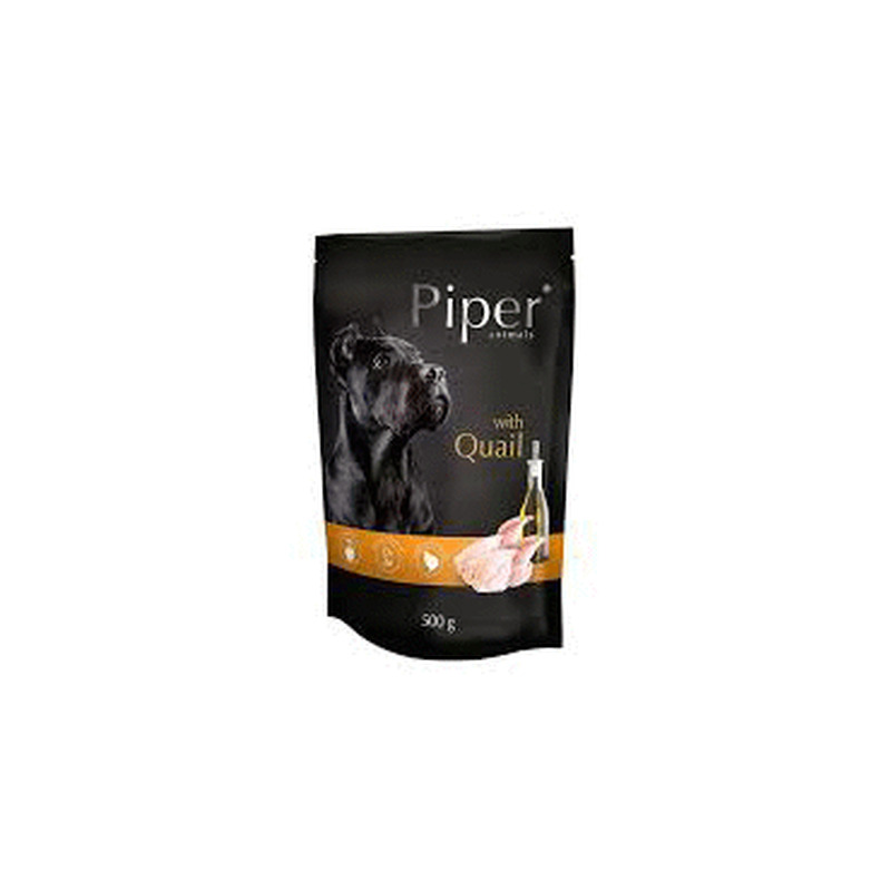 Koera märgtoit PIPER vutiliha-jõhv. 500g