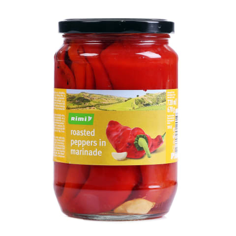 Paprika marinaadis röstitud Rimi 670g/395g