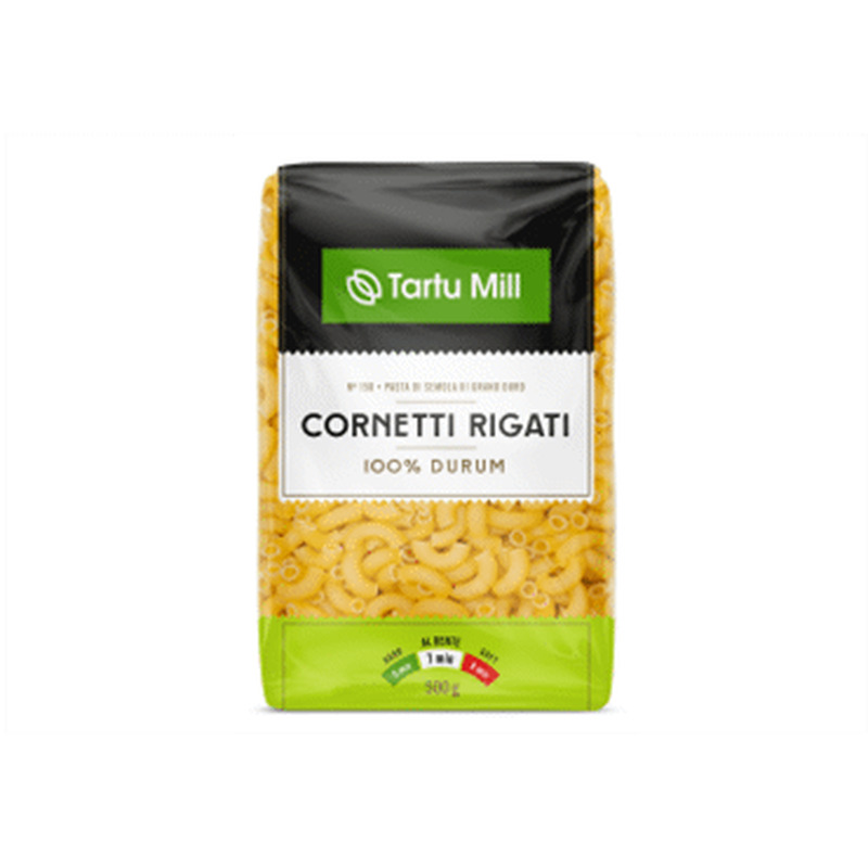 Makaronid Cornetti Tartu Mill 500g