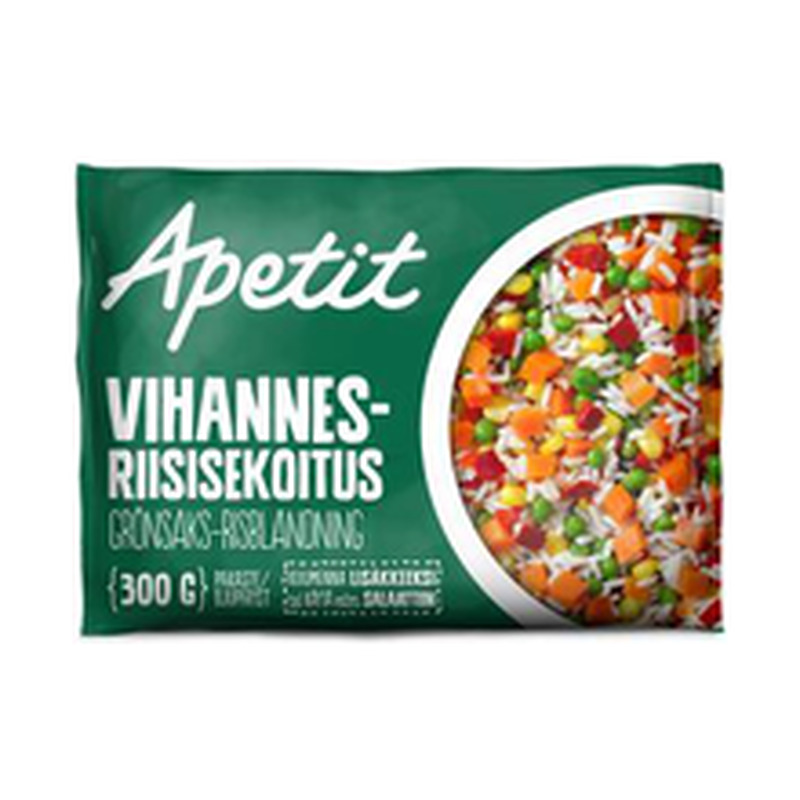 Köögivilja-riisisegu, APETIT, 300 g