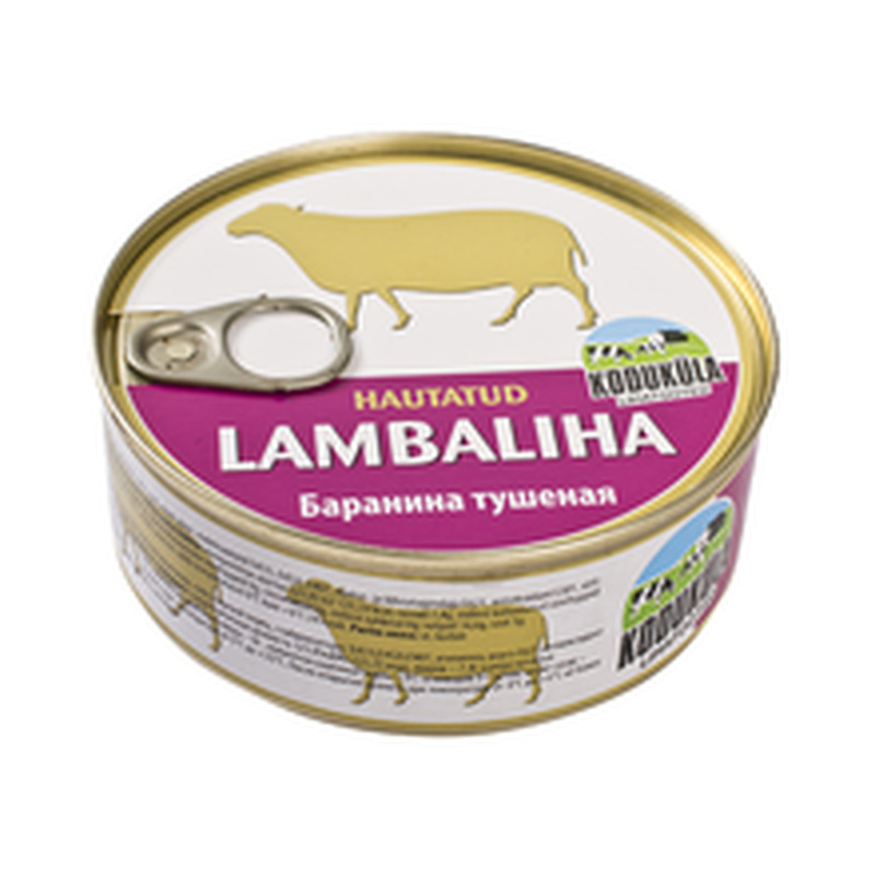 Koduküla hautatud lambaliha 250g / lihasisaldus 75%