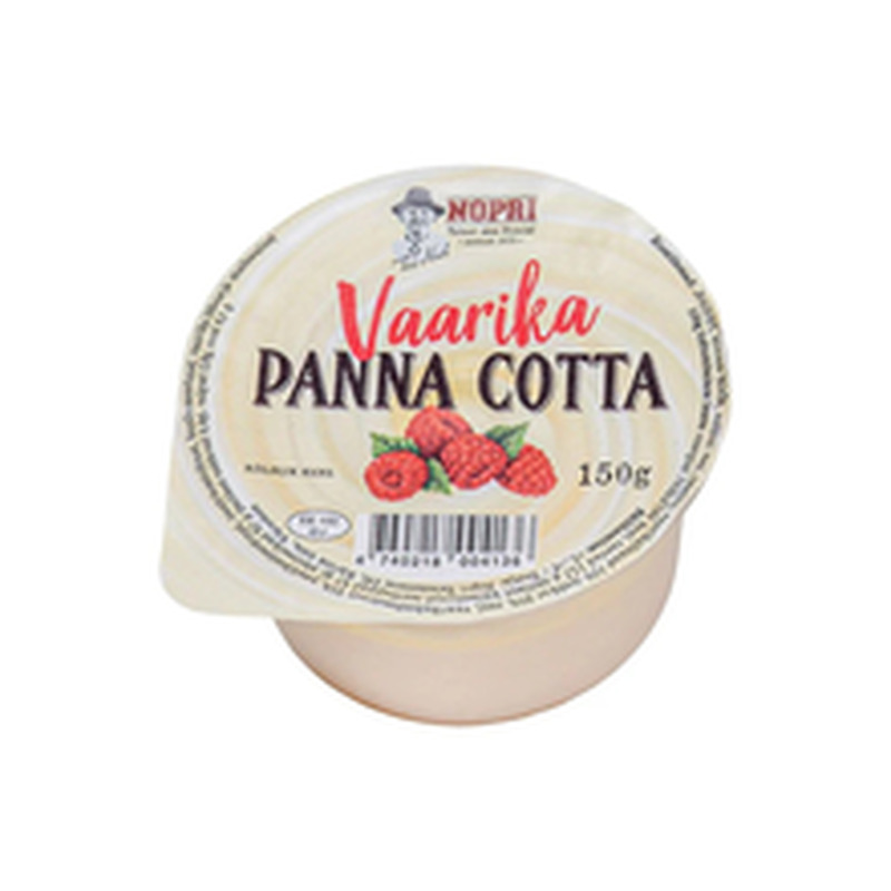 Panna Cotta vaarika, NOPRI, 150 g