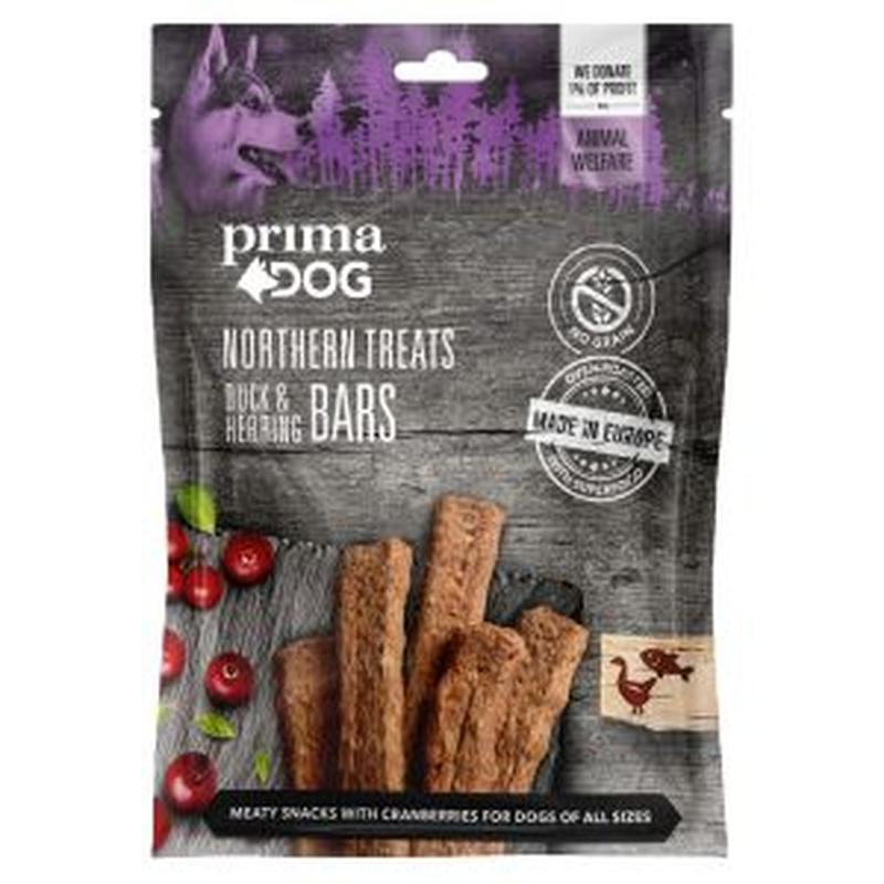 PrimaDog NT maius koerale 80g part-heeringas-jõhvikas