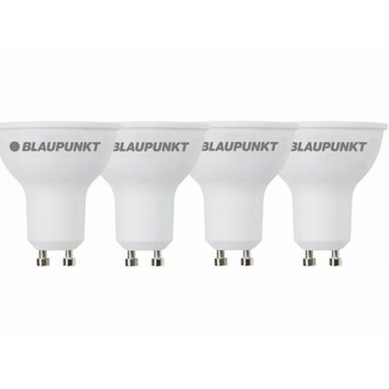 LED lamp GU10 500lm 5W 2700K, BLAUPUNKT, 4 tk