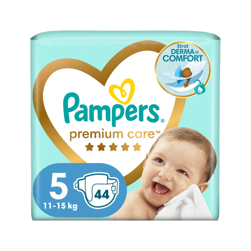 Tavamähkmed Premium Care Junior 5, PAMPERS, 11-16 kg/44 tk