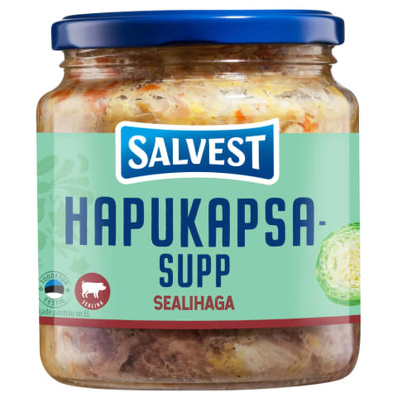 Salvest Sealihaga hapukapsasupp 530 g