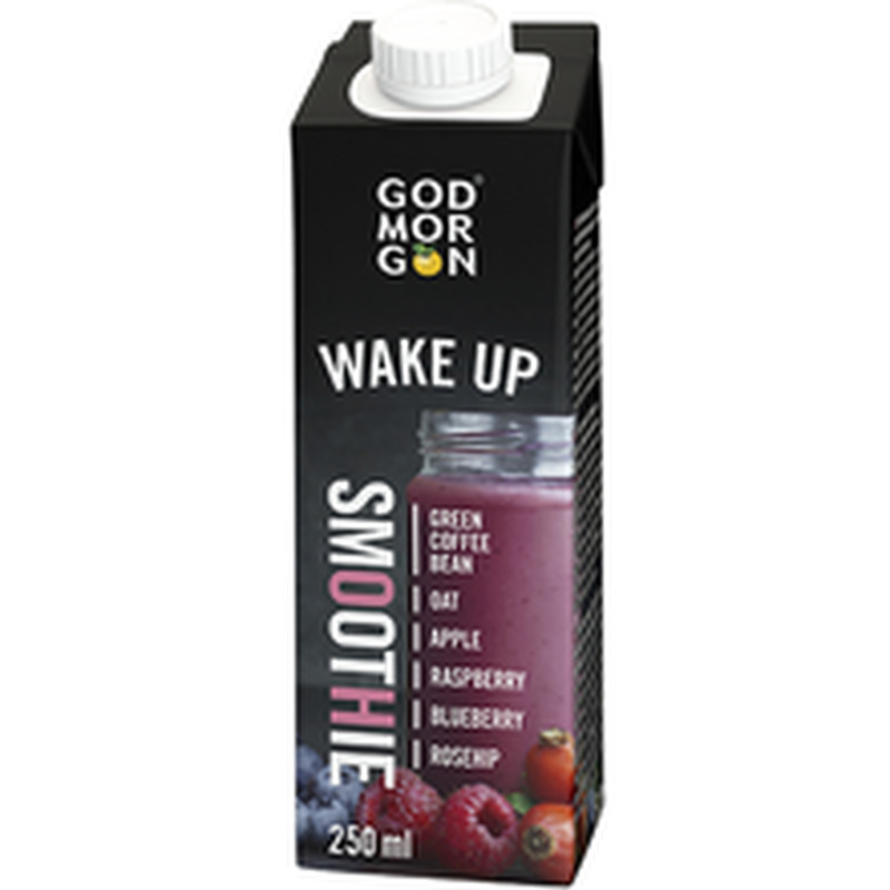 God Morgon Wake Up rohelise kohvioa-kaera-vaarika-kibuvitsa-mustikas uuti 250 ml