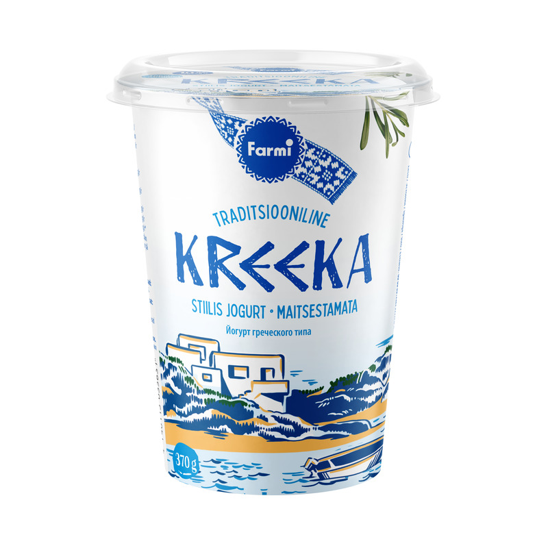 Kreeka jogurt 10%, FARMI, 370 g