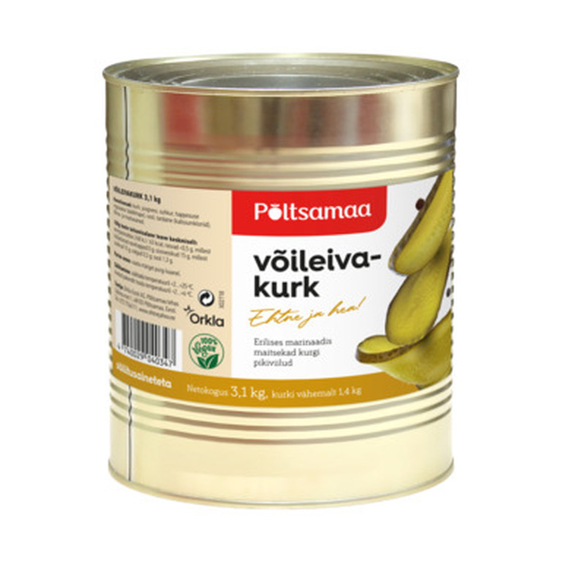 PÕLTSAMAA Võileivakurk 3,1kg