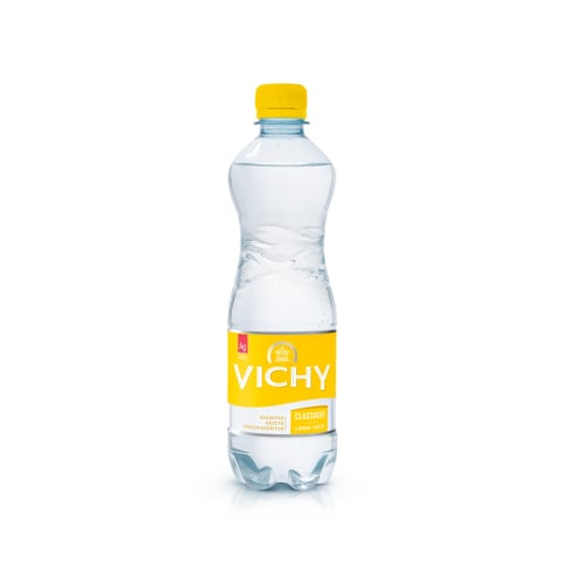 Vesi karboniseeritud sidrunimaitseline, VICHY, 0,5 L