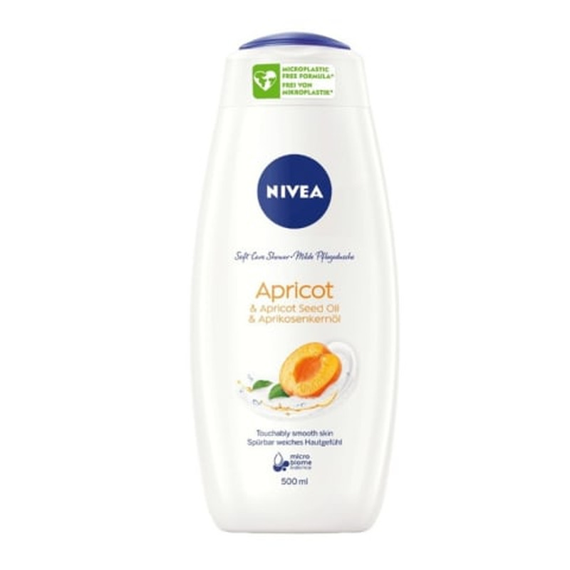 Dušigeel Nivea Care&Apricot 500ml