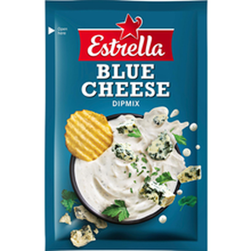 Estrella sinihallitusjuustumaitseline dipikastmepulber 15g