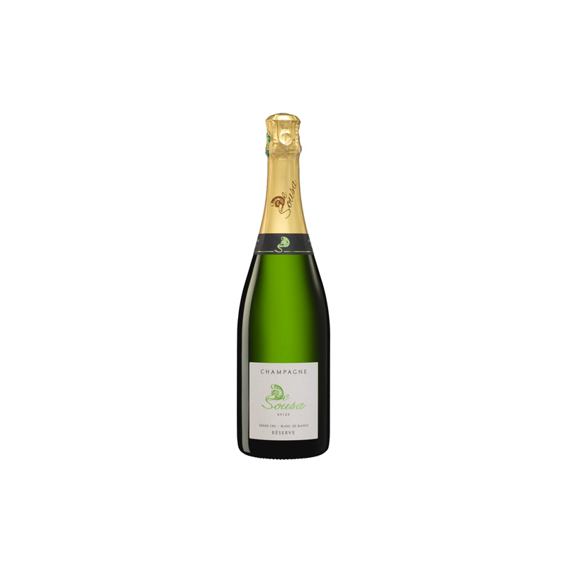 KAST 6 tk! Champagne De Sousa Extra Brut Reserve BdB 75cl 12,5%