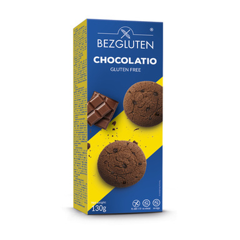 BEZGLUTEN Šokolaadiküpsised 130g (gluteenivaba)