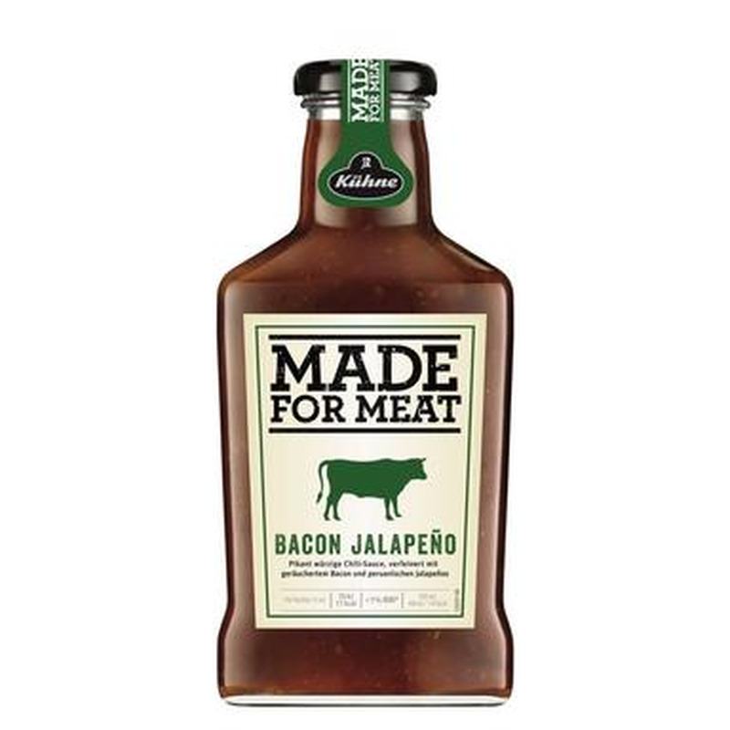 KÜHNE Made For Meat Peekoni-jalapeno kaste 375ml