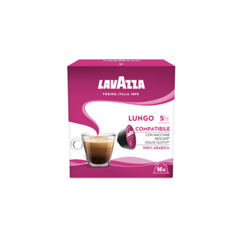 Kohvikapslid LAVAZZA Lungo 16x8g