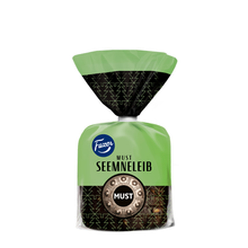 Must seemneleib, FAZER, 280 g