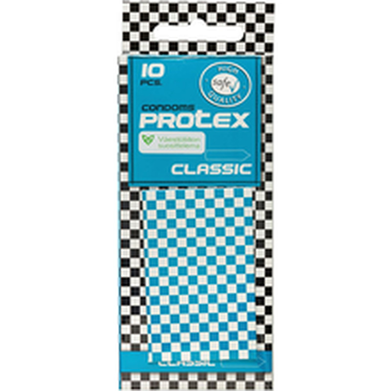 Kondoomid Classic, PROTEX, 10 tk