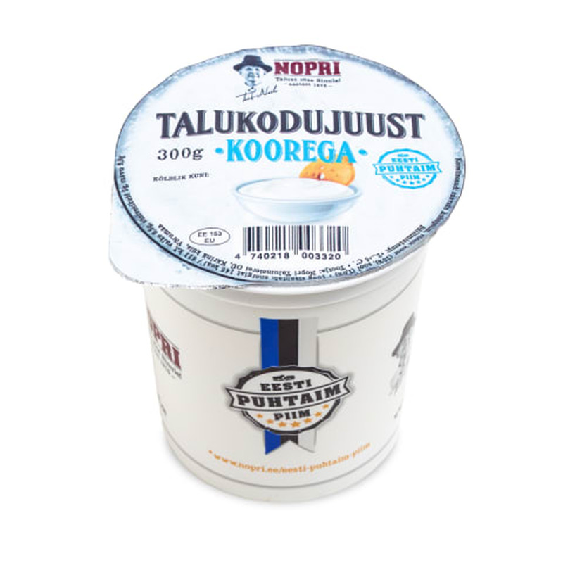 Talukodujuust koorega Nopri 300g