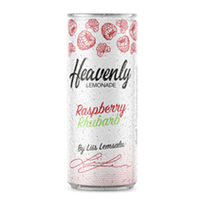 Heavenly vaarika-rabarberi limonaad 330ml