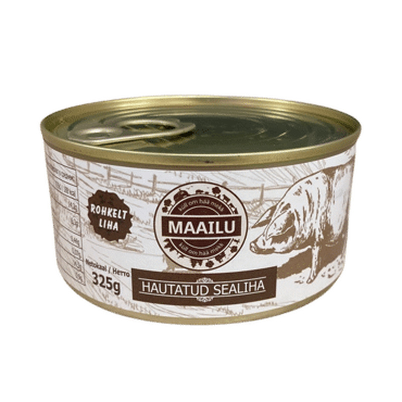 Hautatud sealiha MAAILU 325g