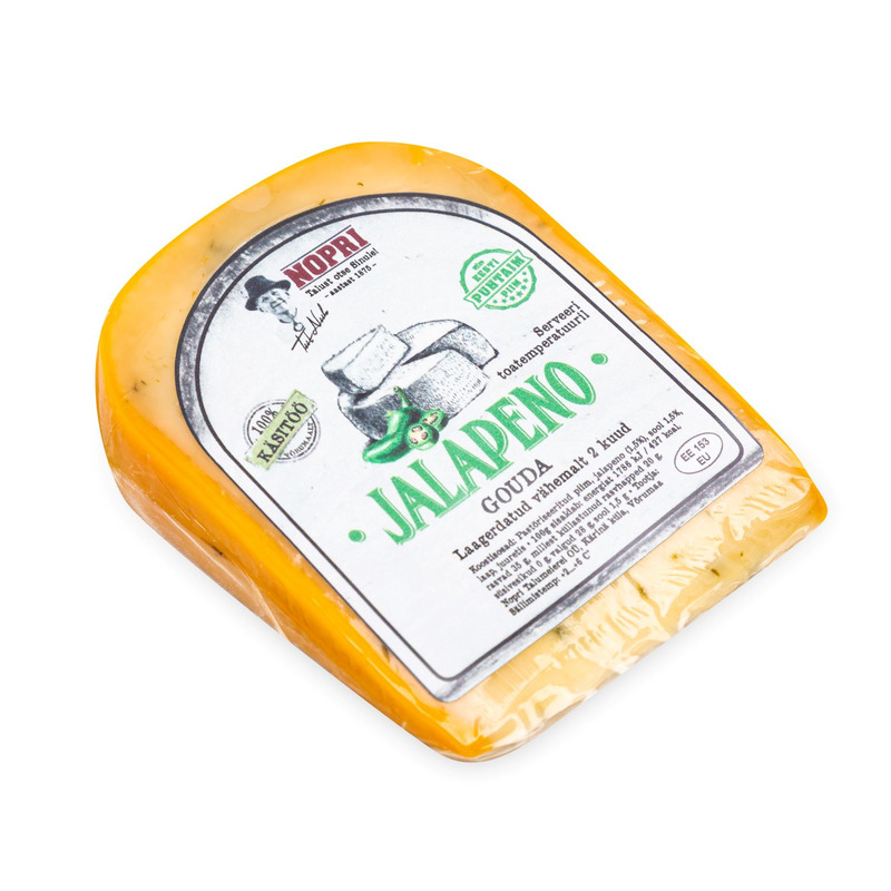 Juust gouda jalapeno, NOPRI, 250 g