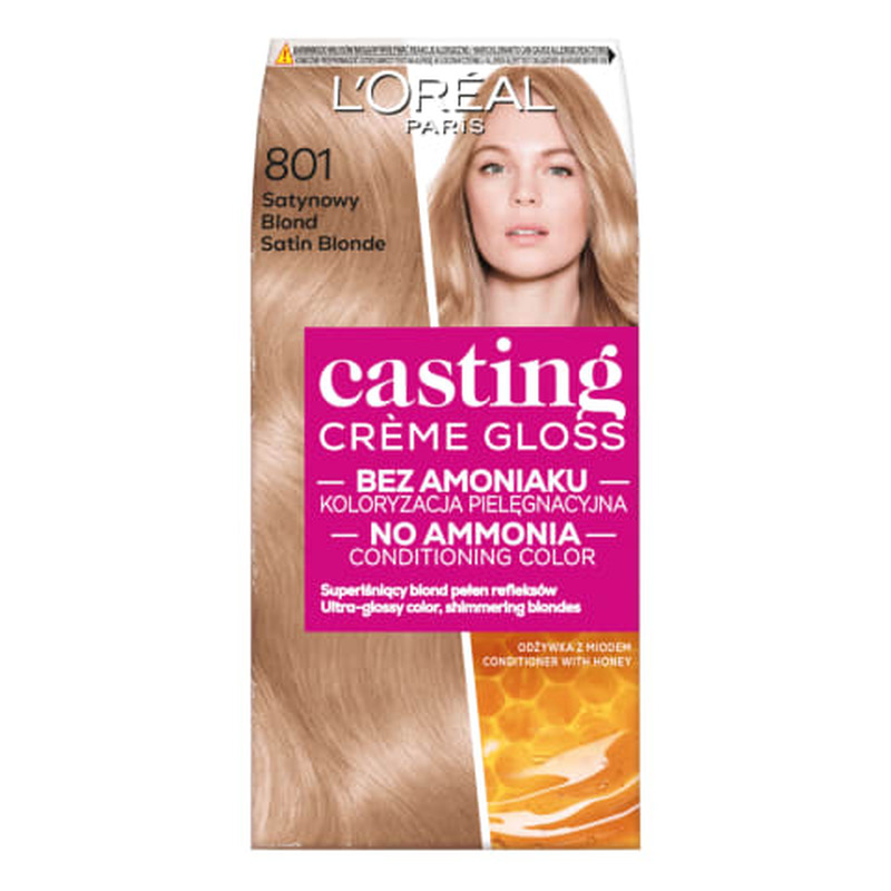 Poolpüsivärv L'oreal Casting Cream N°801