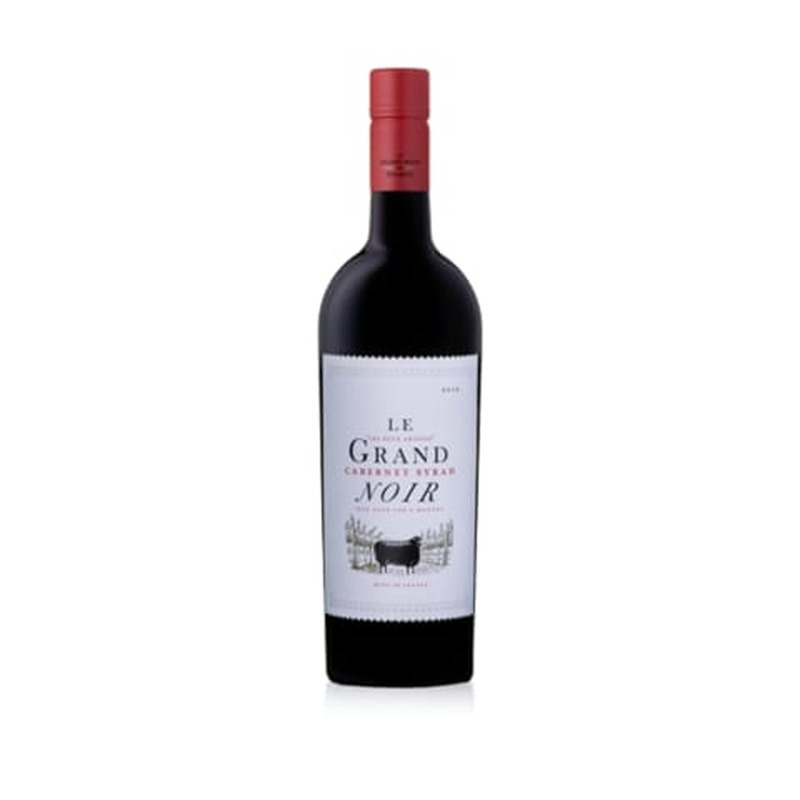 Kaitstud geograafilise tähisega vein Le Grand Noir Cabernet Shiraz 0,75l