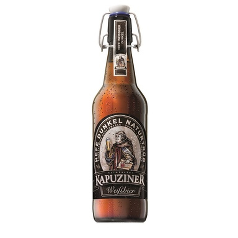 KAPUZINER nisuõlu Hefe Dunkel Naturtrüb 5,1% 50cl (klaas)