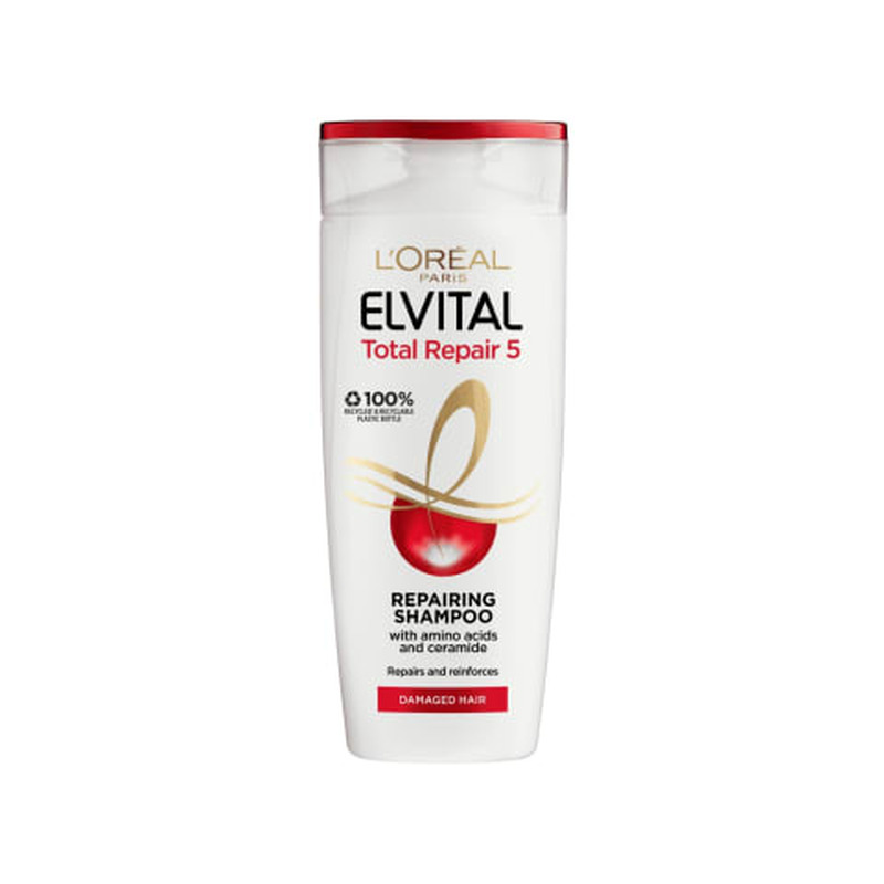 Šampoon Elvital Total Repair 5, LOREAL, 250 ml