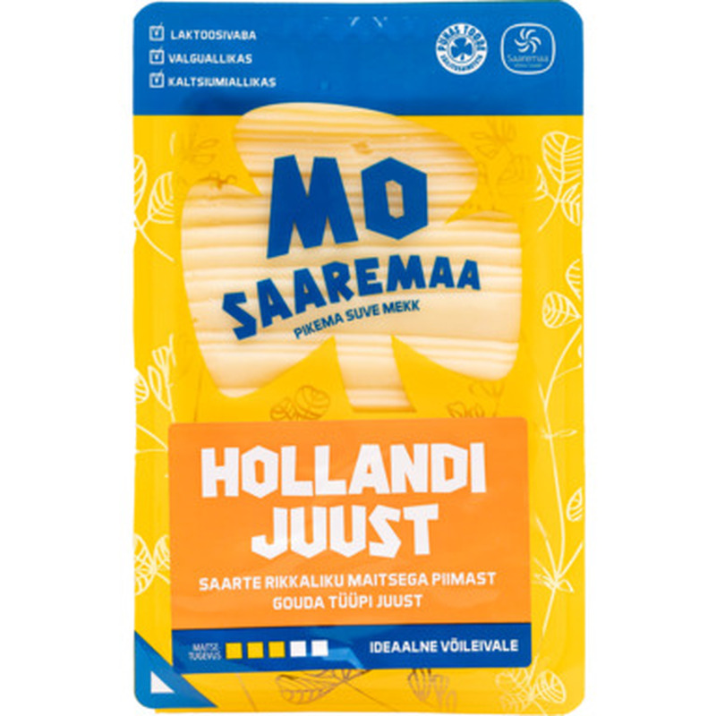 SAAREMAA Hollandi leibjuust 26% 150g (viilud)