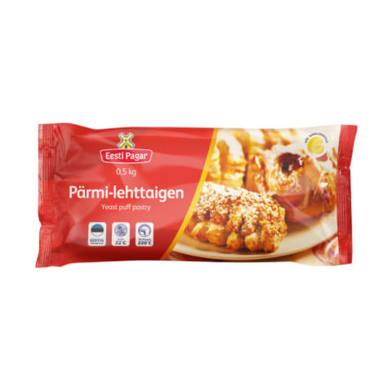 Pärmi-lehttaigen, EESTI PAGAR, 500 g