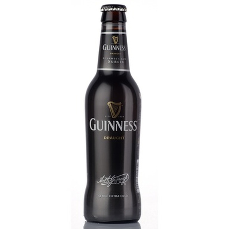 GUINNESS õlu Draught tume 4,2% 33cl (pudel)