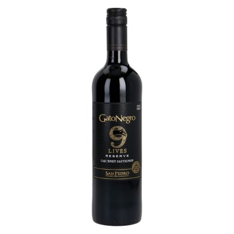 Vein Gato Negro 9 Lives Cabernet Sauvignon Reserve 0,75l