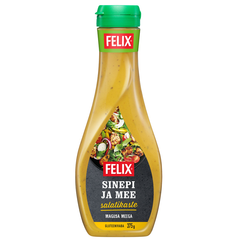 Salatikaste mee ja sinepi, FELIX, 375 g