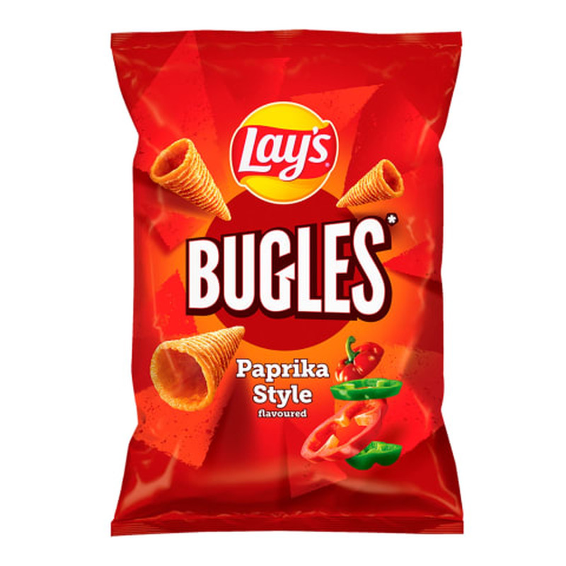 Maisisnäkid paprikamaitselised Lay's Buggles 110g