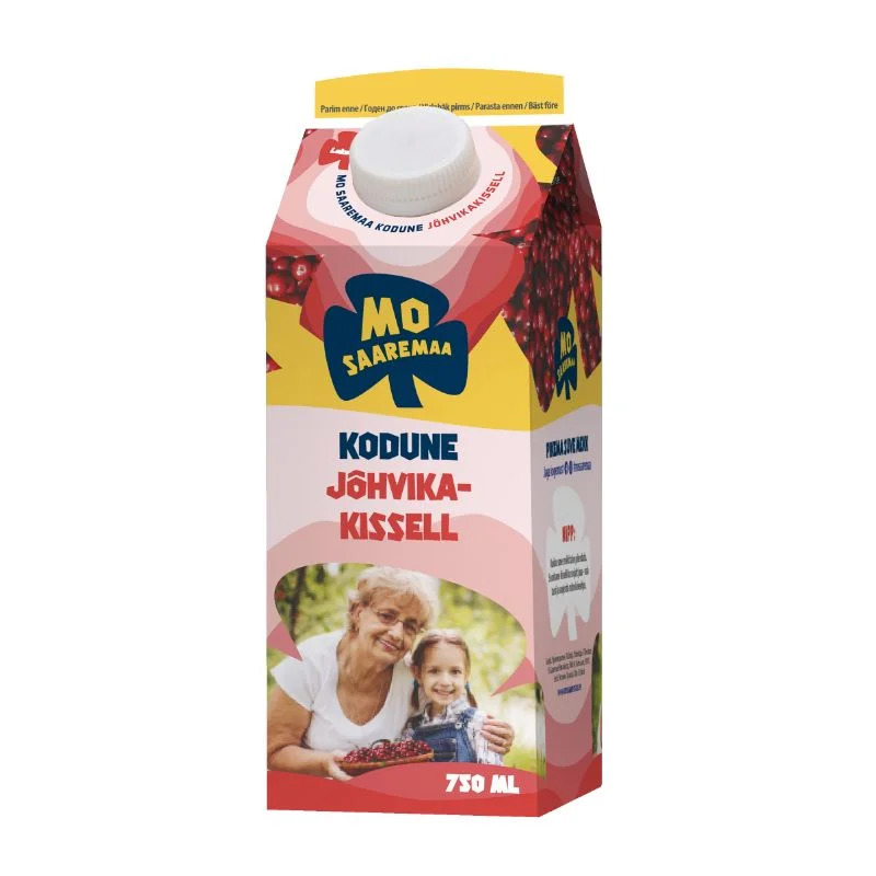 Jõhvikakissell kodune, MO SAAREMAA, 750 ml