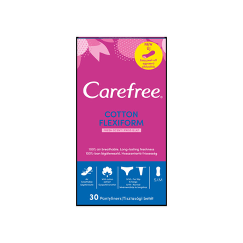 Pesukaitsmed CAREFREE CottonFl.Form 30tk