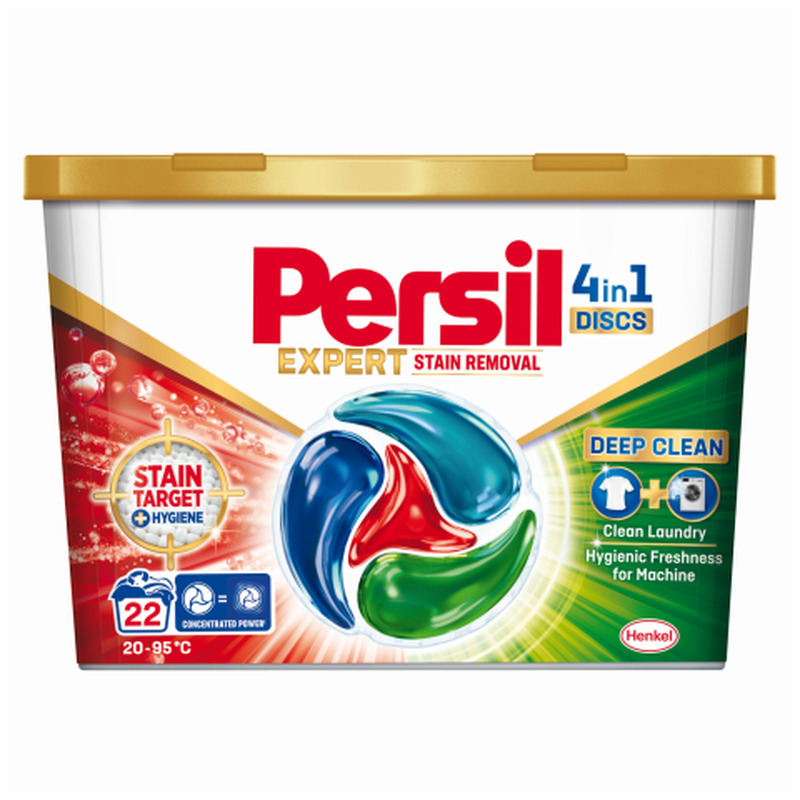 Pesukapslid Persil Discs plekieemaldus 22pk