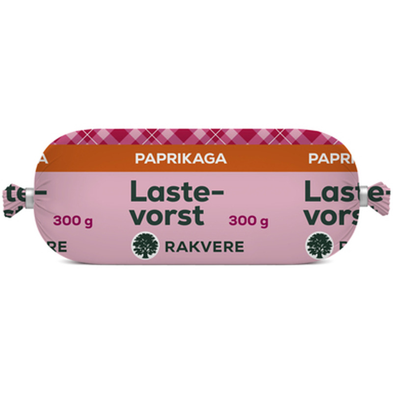 Lastevorst paprikaga, RAKVERE, 300 g